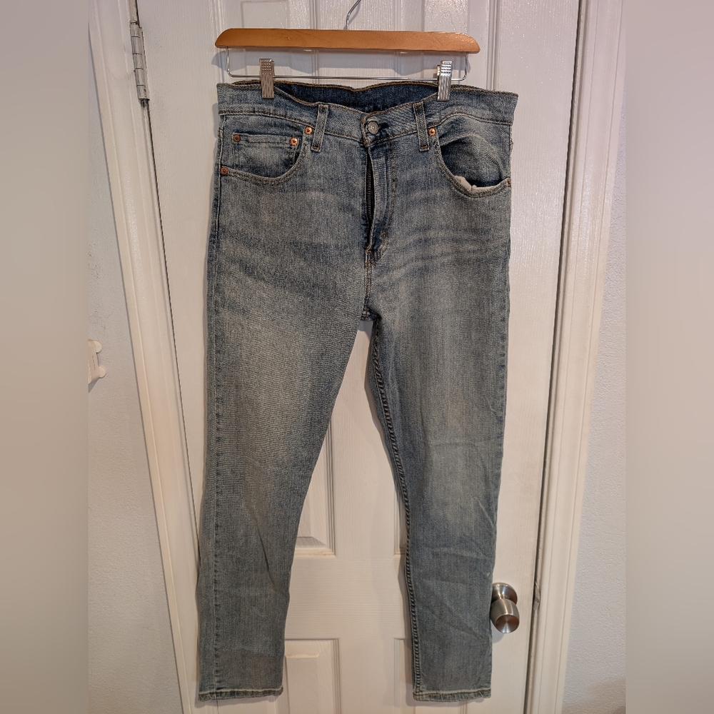 Men's Light Blue Levi's 512 Jeans